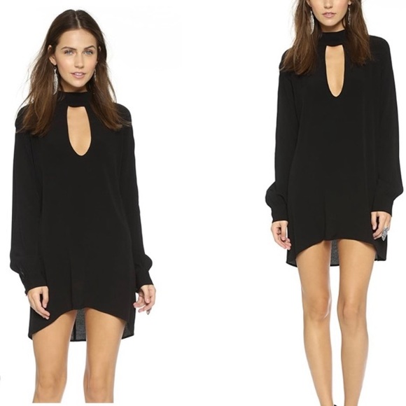 For Love And Lemons Dresses & Skirts - FOR LOVE AND LEMONS keyhole black minidress